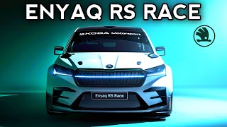 Introducing the Enyaq RS Race A Revolutionary Motorsport Concept [upl. by Wilkey864]