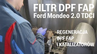 Regeneracja Filtra DPF Ford Mondeo 20 TDCI 140 KM z 2007 roku [upl. by Ahsinam]