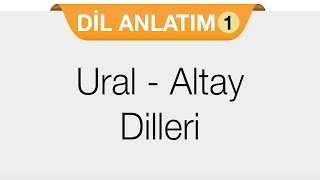 Dil Ailesi  Köken Bakımından Diller  Ural Altay Dilleri [upl. by Atnim232]