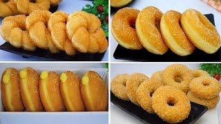 4 Resep Donat MudahEmpuk Dan Lembut Tanpa Mixer [upl. by Publias]