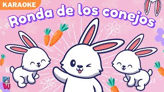 Ronda de los Conejos🐰🥕LetraLyrics  Karaoke  Canciones Infantiles  Sing with me [upl. by Nepets980]