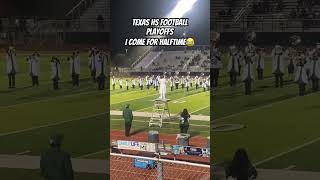 Texas High School Football Playoffs Halftime Band bandlife halftime [upl. by Neidhardt]