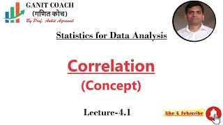 Lecture 41 Correlation  What is Correlation  Concept [upl. by Lanita288]