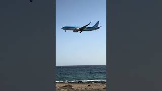 Lanzarote airport plane spotting [upl. by Schaaff]