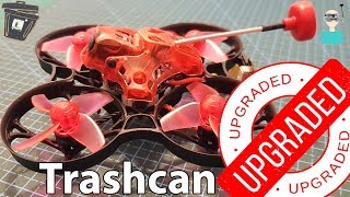 Eachine Trashcan  Jello Fix Antenna amp XT30 Upgrades [upl. by Kcirdneh]