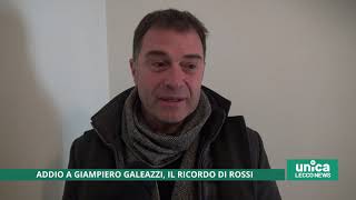 Addio a Giampiero Galeazzi il ricordo di Antonio Rossi [upl. by Durr]