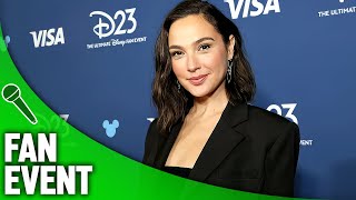 SNOW WHITE 2025  D23 EXPO 2024  Rachel Zegler amp Gal Gadot Interviews [upl. by Alimac138]