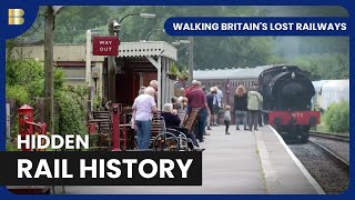 Legacy of the Midland Railway  Walking Britains Lost Railways [upl. by Einapets]