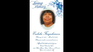 Celebration of Life for Eulalee Farguharson [upl. by Burtis]