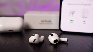 AirPods 3  Unboxing Sound Test amp AirPods Pro Comparison [upl. by Ahsatam511]