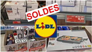 ARRIVAGE LIDL  SOLDES 10 JANVIER 2024 [upl. by Kathe]