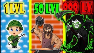 BRUTALMANIAIO MAX LEVEL EVOLUTION BRUTALMANIAIO ALL LEVELS UNLOCKED [upl. by Landmeier]