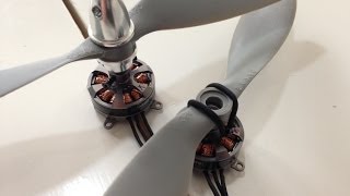 Brushless outrunner motor upgrade from prop saver to prop adaptor [upl. by Groos]