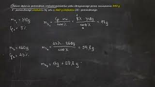 Oblicz stężenie procentowe roztworu chlorku sodu otrzymanego przez zmieszanie 340 g 5 procentowego [upl. by Fortin951]
