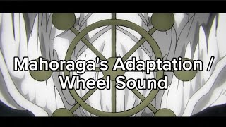 Mahoragas Wheel  Adaptation Sound  JJK S2 Ep 17 Bluray Version [upl. by Ahsenauj]