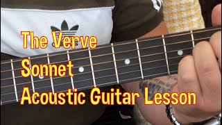 The VerveSonnetAcoustic Guitar Lesson [upl. by Rayford]