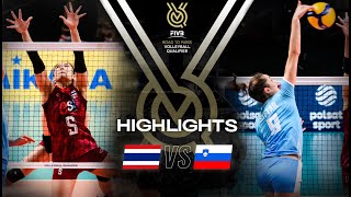 🇹🇭 THA vs 🇸🇮 SLO  Highlights  Womens OQT 2023 [upl. by Courtney]