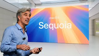 Craig Federighi announces macOS Sequoia quotcrack marketing teamquot moment [upl. by Lenssen]