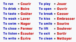 Apprendre les verbes daction en anglais [upl. by Barfuss558]