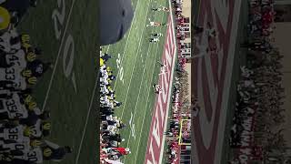 IU FOOTBALL GAME vs MICHIGAN 100 [upl. by Zilla]