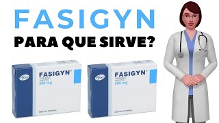 FASIGYN que es y para que sirve fasigyn como tomar fasigyn 500 mg tablet fasigyn ds 1000 mg [upl. by Esiuqcaj]