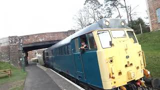 BR Class 31 Arrivals Groombridge from Tunbridge Wells West [upl. by Acsecnarf22]