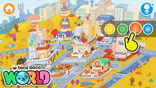 TURN ON AUTUMN IN TOCA BOCA  TOCA BOCA WORLD  HAPPY TOCA [upl. by Desdee]