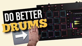 if YOU WANT to PROGRAM BETTER DRUMS [upl. by Sucramat]