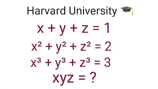 An insane problem from Harvard University 🎓 [upl. by Limemann]