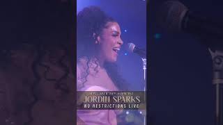 Jordin Sparks  No Restrictions Live [upl. by Skelton58]