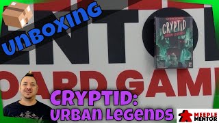 Unboxing Cryptid Urban Legends [upl. by Barny688]