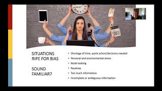 Webinar Recording Examining and Mitigating Implicit Bias [upl. by Annawat]