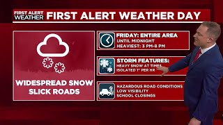 First Alert Friday morning March 22 [upl. by Colb760]