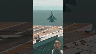 Su33 Cobra Landing On Aircraft Carier In DCSshorts [upl. by Garrard]