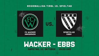 FC Wacker Innsbruck gegen den SK Freisinger Ebbs [upl. by Gil]