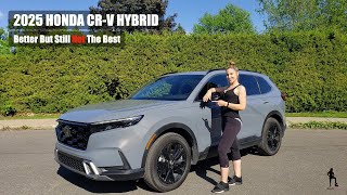 2025 Honda CRV Hybrid Review Great MPG But Lacks Cargo amp Towing [upl. by Namaan463]