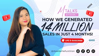 MTalks Episode 1 How We Generated 14M Sales in just 4 Months [upl. by Haisa]