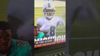 Devon Achane touchdown devonachane miamidolphins finsup [upl. by Mechelle]