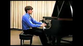 Pianist Steven Termini plays Termini Piano Sonata No1 [upl. by Idnarb222]