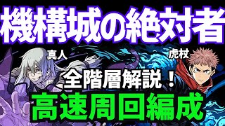 【全階層解説】虎杖×真人で機構城の絶対者攻略！【パズドラ】【呪術廻戦】 [upl. by Gniliem]