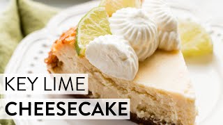 Key Lime Cheesecake  Sallys Baking Recipes [upl. by Nylarad]