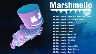 Marshmello Greatest Hits Playlist  Best Songs Of Marshmello [upl. by Norej]