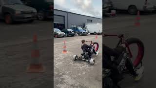 Test trike drift à moteur 200cc 4temps [upl. by Mimi]