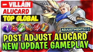 Post Adjust Alucard New Update Gameplay  Top Global Alucard  — Villáin  Mobile Legends Build [upl. by Davine]