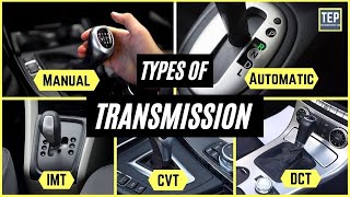 Types of Transmission System Manual AT AMT iMT CVT DCT Explained [upl. by Kciredor]