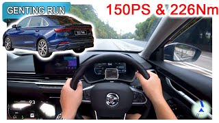 Part 22  2024 Proton S70 Flagship X  Malaysia POV Genting Run 冲上云霄 CC Subtitle [upl. by Aevin924]