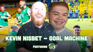 KEVIN NISBET  GOAL MACHINE  CHAT WITH HIBS TALK [upl. by Aerdnod131]