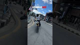 Scrambler 400 X triumph scrambler shorts automobile testride review samratvlogs [upl. by Abijah]