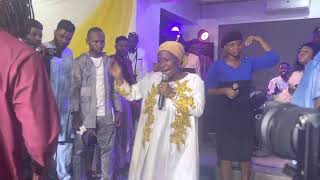 adeyinka Alaseyori bless Apekeola on stage when she sang the alujo to her new song on harmony stage [upl. by Enenaej187]