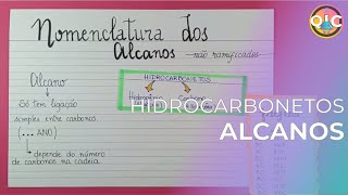 Hidrocarbonetos  ALCANOS [upl. by Inaj]